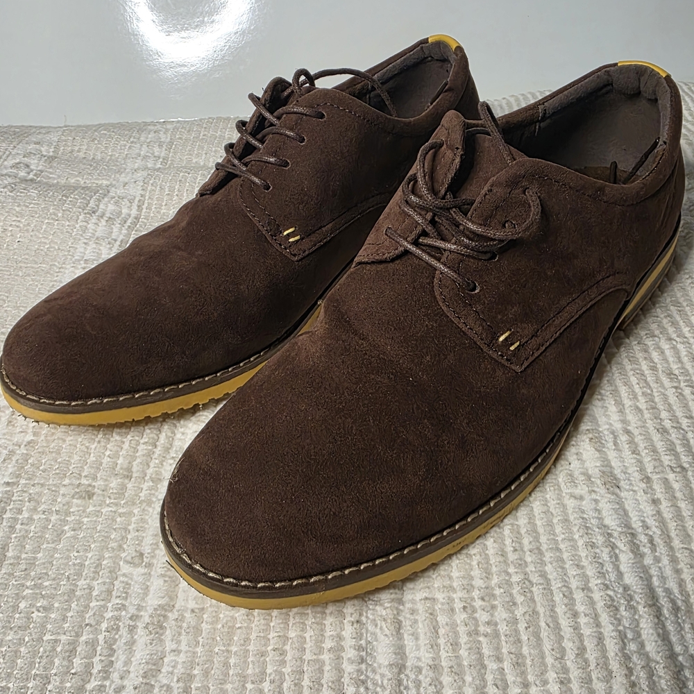 Brown Suede Men's Shoes